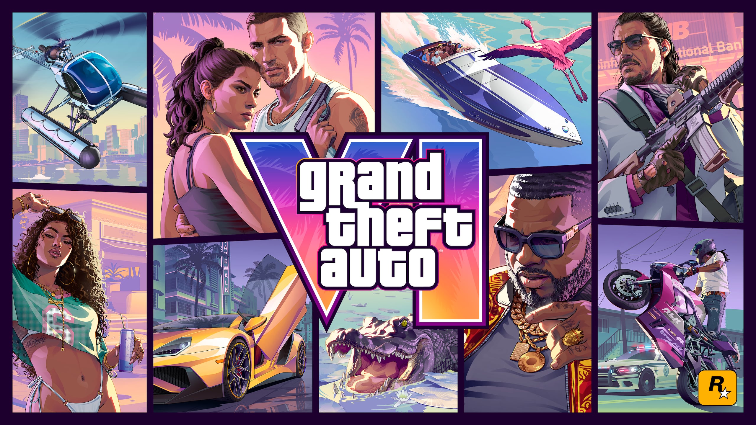 Grand Theft Auto VI Cover Artwork